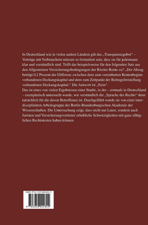 Produktbild: Recht verstehen