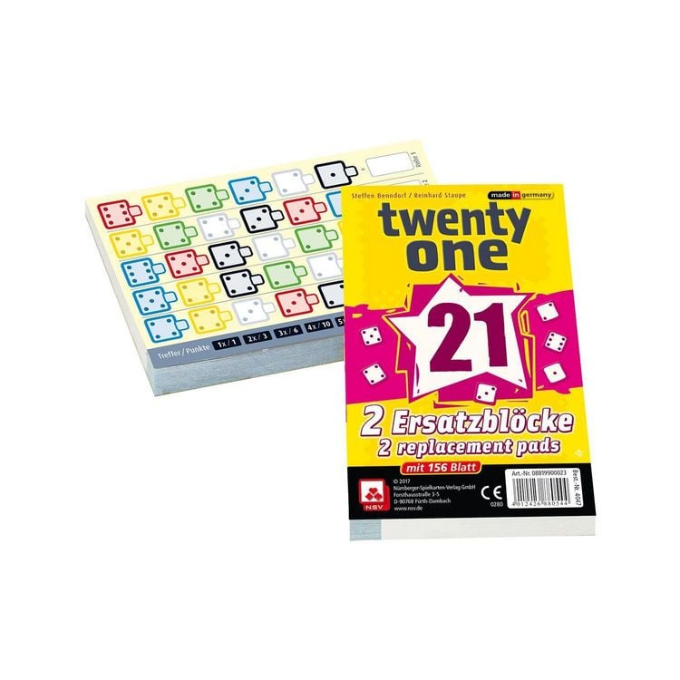 Produktbild: Twenty One - Ersatzbl&ouml;cke