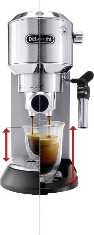 Produktbild: DeLonghi EC 685.M Espressomaschine mit Siebtr&auml;ger Silber 1350W E.S.E. Pad kompatibel