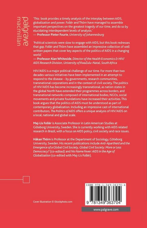 Produktbild: The Politics of AIDS