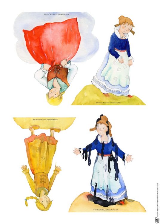 Produktbild: Frau Holle. Erz&auml;hlschienen-Figurenset