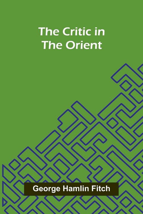 Produktbild: The Critic in the Orient