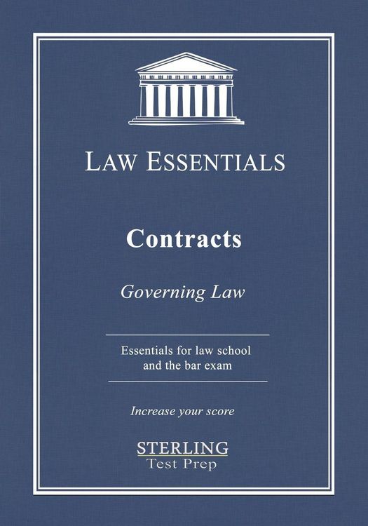 Produktbild: Contracts, Law Essentials