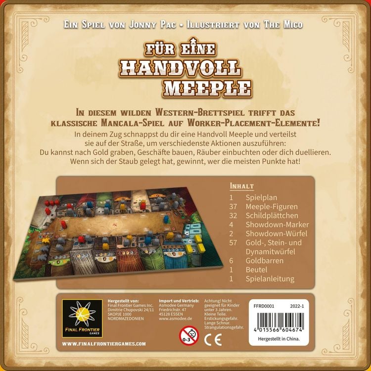 Produktbild: F&uuml;r eine Handvoll Meeple