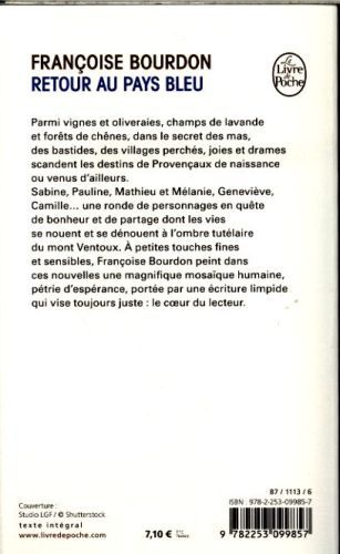 Produktbild: Bourdon, F: Retour au pays bleu