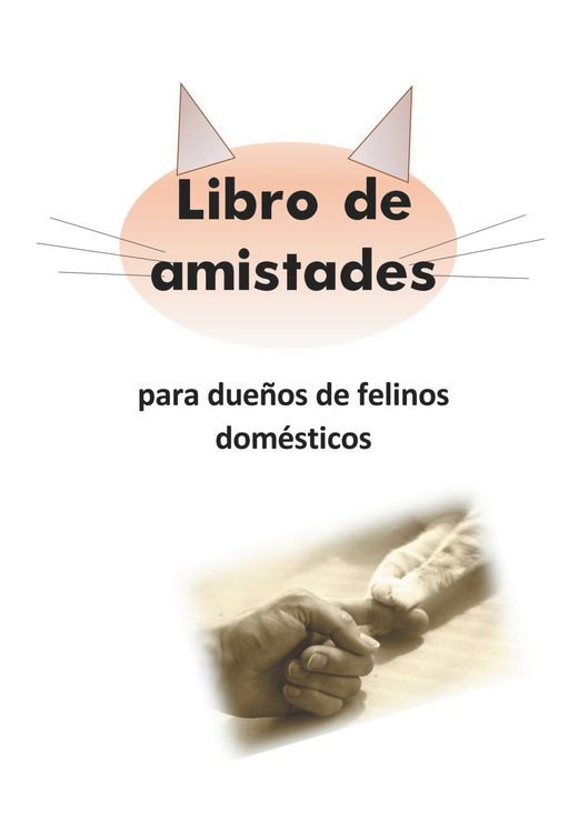 Produktbild: Libro de amistades para due&ntilde;os de felinos dom&eacute;sticos