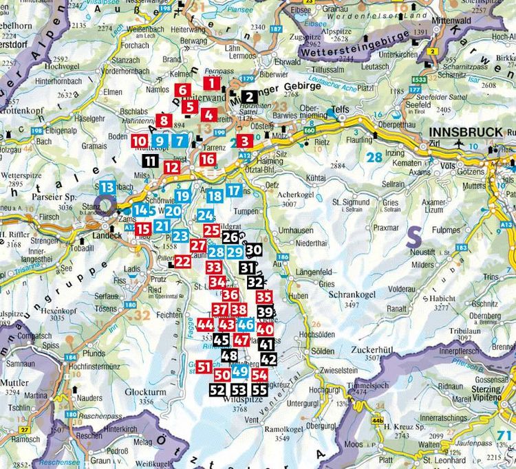 Produktbild: ROTHER Wanderf&uuml;hrer Imst - Pitztal