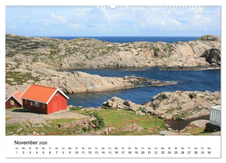 Produktbild: S&uuml;dnorwegen - von Kristiansand bis Stavanger (hochwertiger Premium Wandkalender 2026 DIN A2 quer), Kunstdruck in Hochglanz