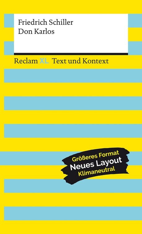 Bild vom Artikel Don Karlos. Textausgabe mit Kommentar und Materialien vom Autor Friedrich Schiller