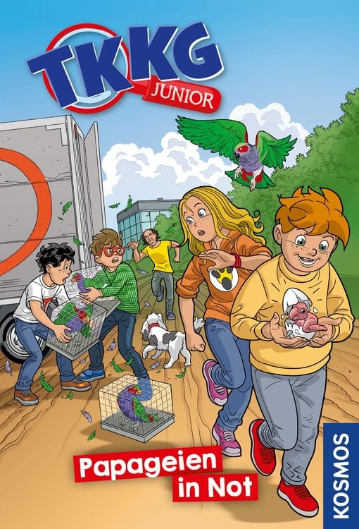 Produktbild: TKKG Junior, 5, Papageien in Not