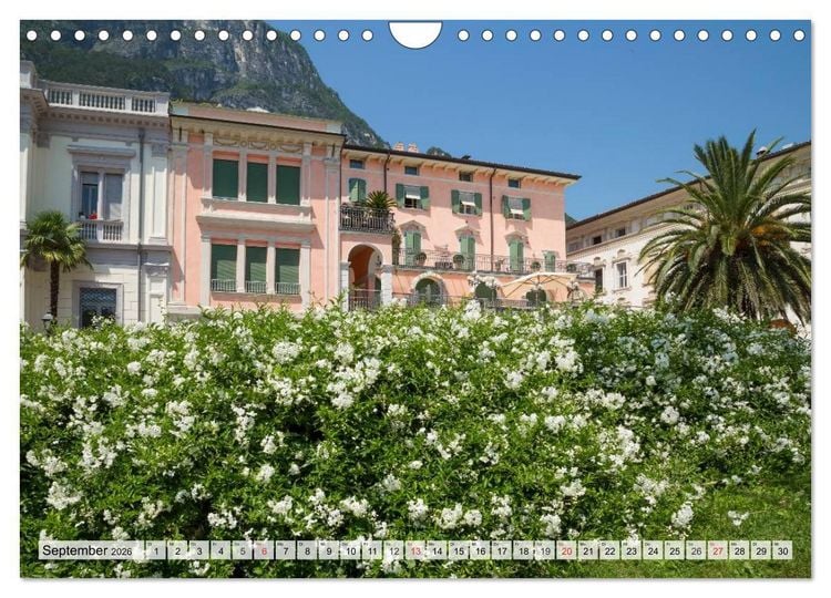 Produktbild: WUNDERBARER GARDASEE Riva del Garda und Torbole (Wandkalender 2026 DIN A4 quer), CALVENDO Monatskalender