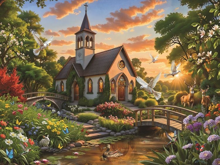 Produktbild: COBBLE HILL PUZZLES - Herzlich willkommen 275 Teile