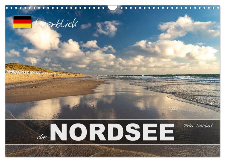 Produktbild: Meerblick - die Nordsee (Wandkalender 2027 DIN A3 quer), CALVENDO Monatskalender
