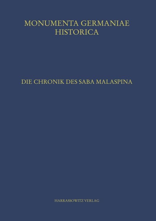 Produktbild: Die Chronik des Saba Malaspina