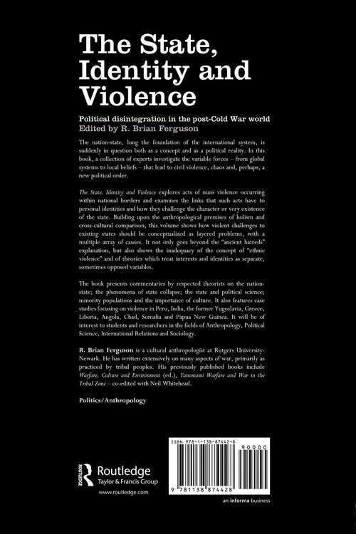 Produktbild: The State, Identity and Violence