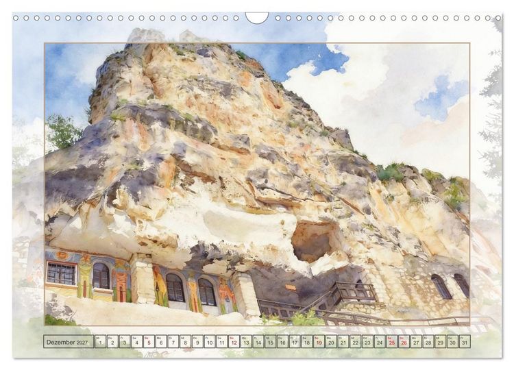 Produktbild: Bulgarien - Balkanstaat mit Schwarzmeerk&uuml;ste (Wandkalender 2027 DIN A3 quer), CALVENDO Monatskalender