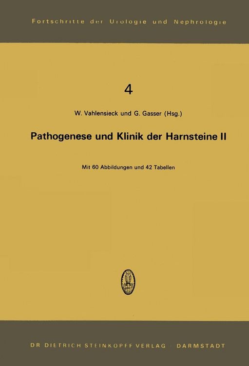 Produktbild: Pathogenese und Klinik der Harnsteine II