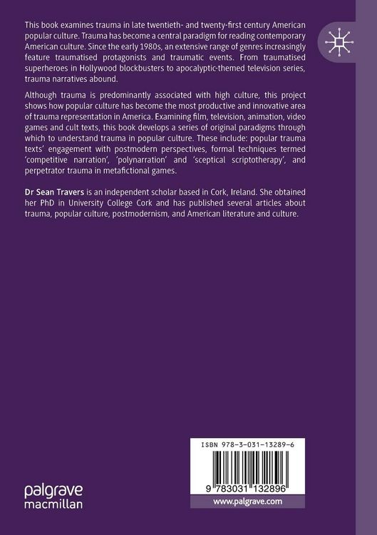 Produktbild: Trauma in American Popular Culture and Cult Texts, 1980-2020