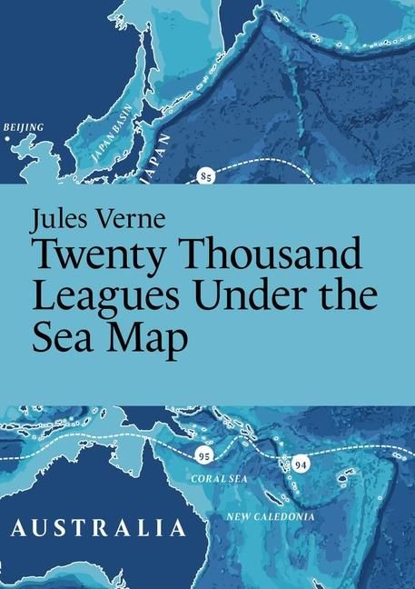 Produktbild: Jules Verne: Twenty Thousand Leagues Under the Sea Map