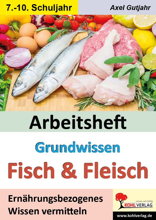 Produktbild: Arbeitsheft Grundwissen Fisch und Fleisch