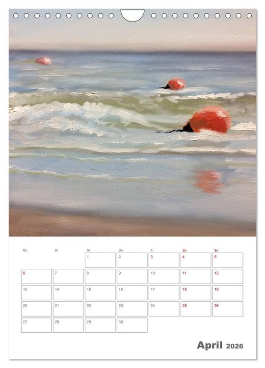Produktbild: Malerisches Helgoland (Wandkalender 2026 DIN A4 hoch), CALVENDO Monatskalender