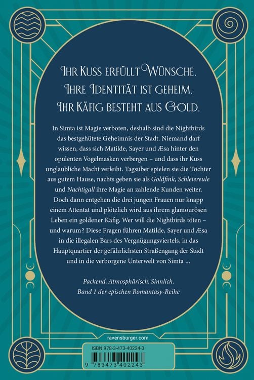 Produktbild: Nightbirds, Band 1 - Der Kuss der Nachtigall