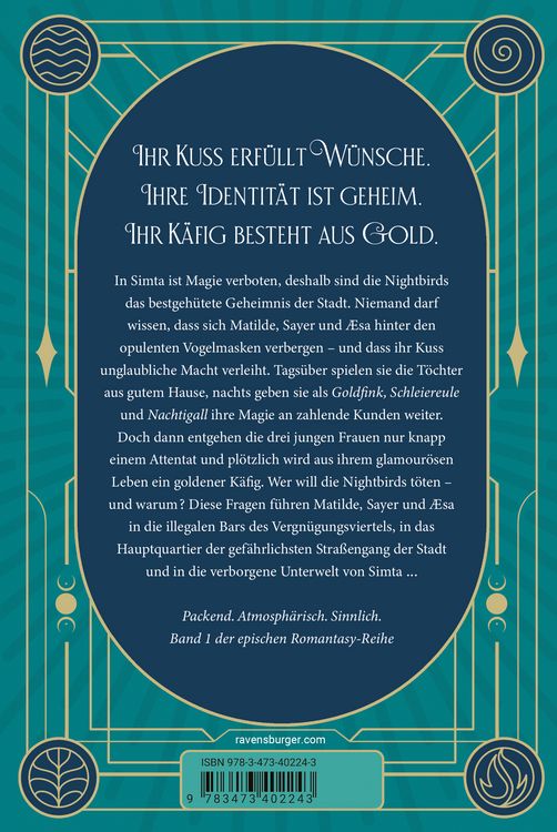 Produktbild: Nightbirds, Band 1 - Der Kuss der Nachtigall