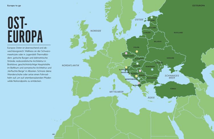 Produktbild: LONELY PLANET Bildband Europa to go