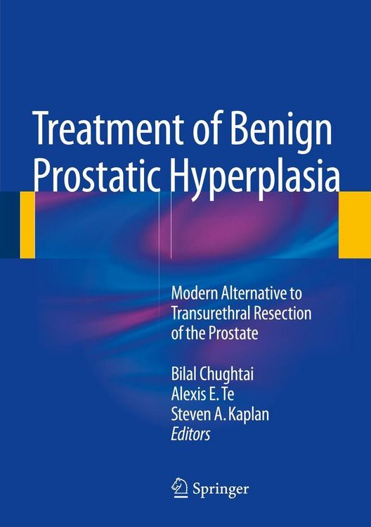 Produktbild: Treatment of Benign Prostatic Hyperplasia: Modern Alternative to Transurethral Resection of the Prostate