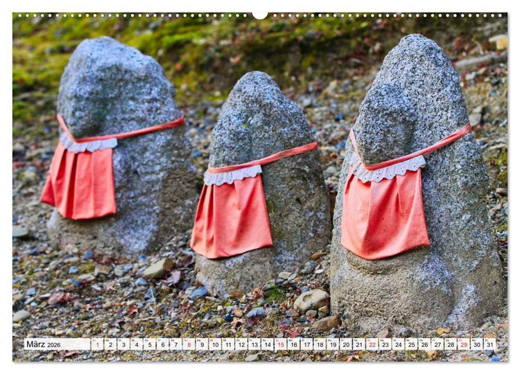Produktbild: Kyoto Impressionen (hochwertiger Premium Wandkalender 2026 DIN A2 quer), Kunstdruck in Hochglanz