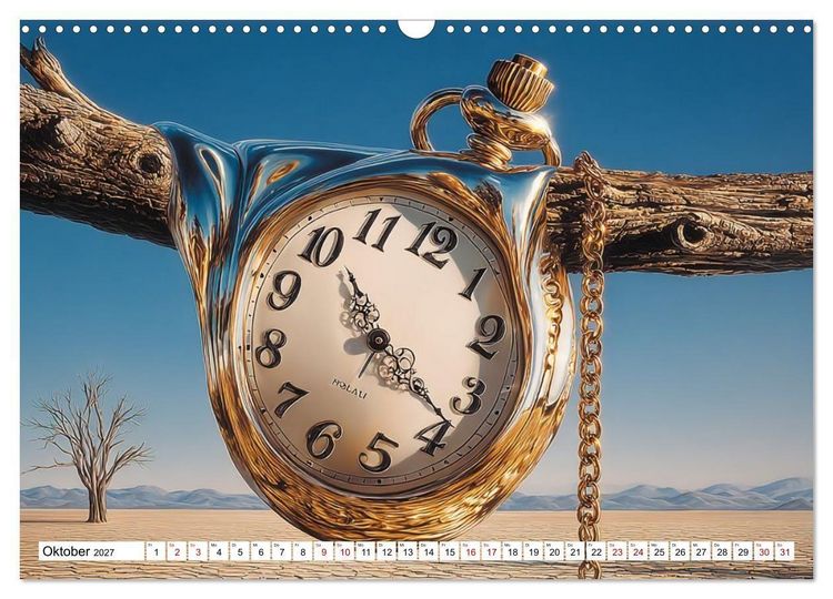 Produktbild: Zeitlandschaften (Wandkalender 2027 DIN A3 quer), CALVENDO Monatskalender