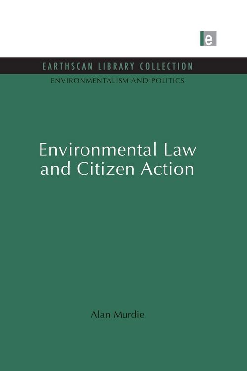 Produktbild: Environmental Law and Citizen Action