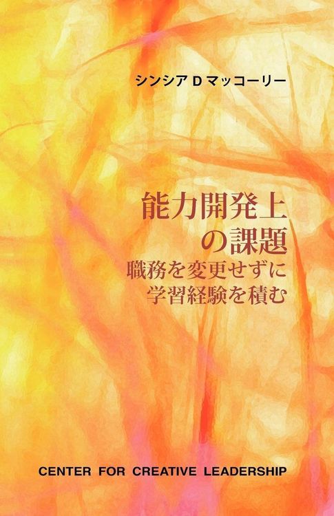 Produktbild: Developmental Assignments: Creating Learning Experiences Without Changing Jobs (Japanese)