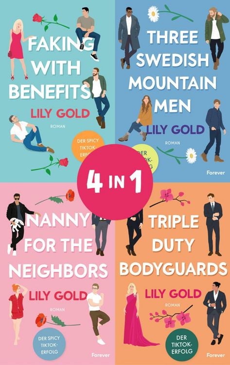 Produktbild: Triple Duty Bodyguards // Three Swedish Mountain Men // Faking With Benefits // Nanny For The Neighbors