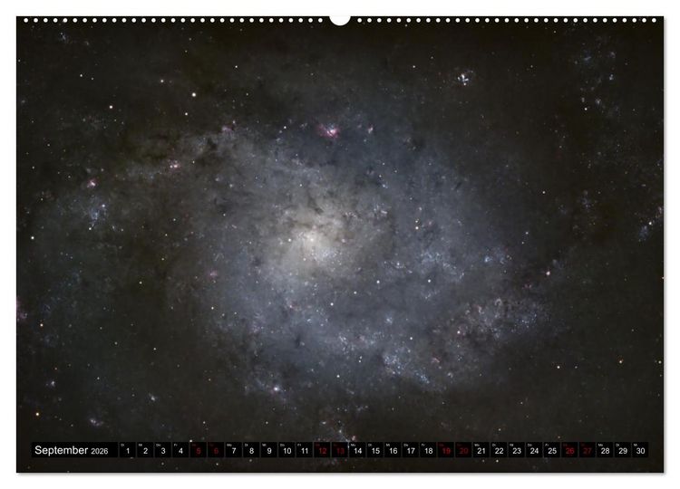 Produktbild: Ein Streifzug durch das Universum (Wandkalender 2026 DIN A2 quer), CALVENDO Monatskalender
