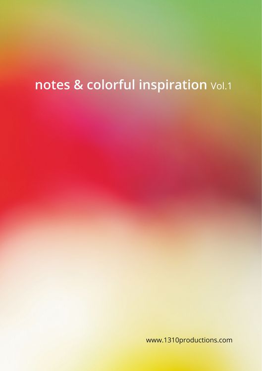 Produktbild: Notes & colorful inspiration Vol.1