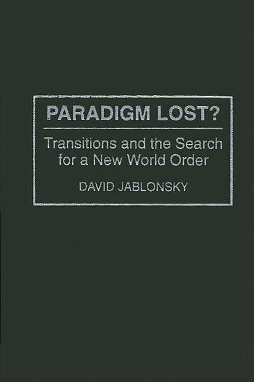 Produktbild: Paradigm Lost?