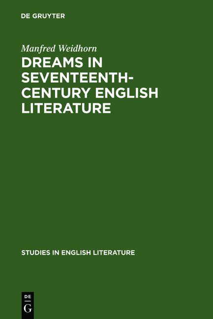 Produktbild: Dreams in seventeenth-century English literature