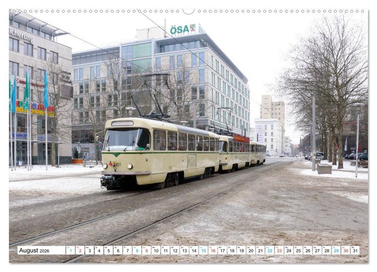 Produktbild: Tram historisch (Wandkalender 2026 DIN A2 quer), CALVENDO Monatskalender