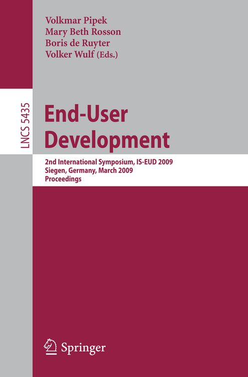 Produktbild: End-User Development