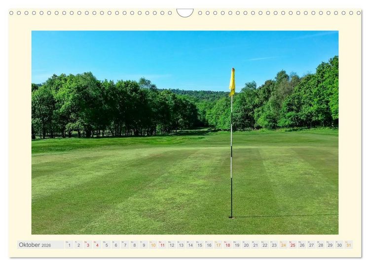 Produktbild: Golf - meine Leidenschaft (Wandkalender 2026 DIN A3 quer), CALVENDO Monatskalender