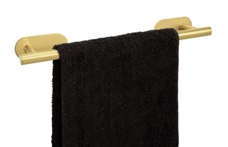 Produktbild: Turbo-Loc&reg; Badetuchstange Mod. Orea Gold, 40 cm, Befestigen ohne bohren