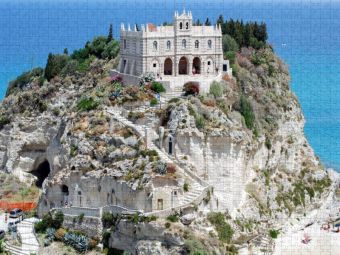 Produktbild: CALVENDO Puzzle Italien - Kalabrien - Tropea | 1000 Teile Lege-Gr&ouml;&szlig;e 64x48cm Foto-Puzzle f&uuml;r gl&uuml;ckliche Stunden