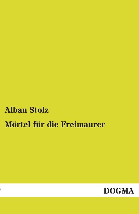 Produktbild: M&ouml;rtel f&uuml;r die Freimaurer