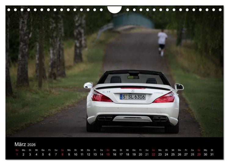 Produktbild: Mercedes-Benz SL 63 AMG (Wandkalender 2026 DIN A4 quer), CALVENDO Monatskalender