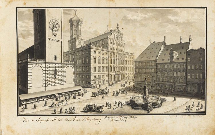 Produktbild: Das pr&auml;chtige Rathaus der Stadt Augsburg