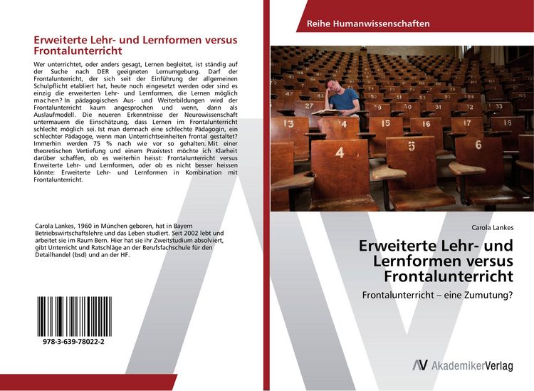 Produktbild: Erweiterte Lehr- und Lernformen versus Frontalunterricht