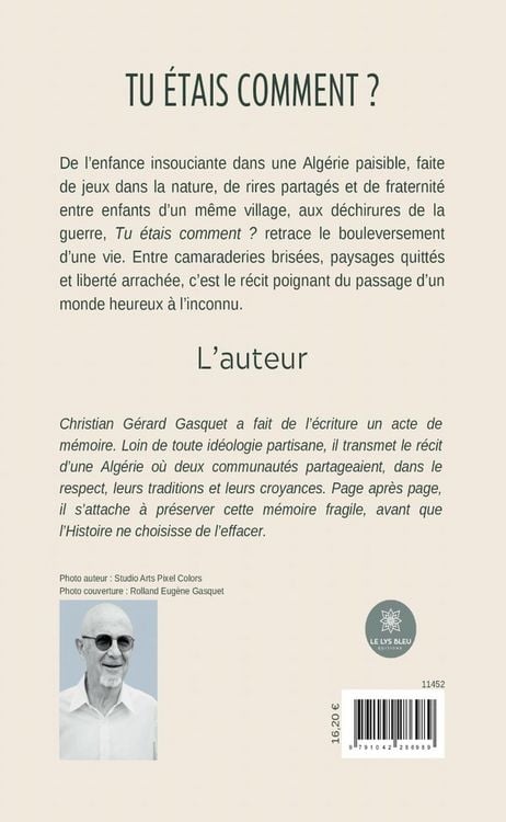 Produktbild: Tu &eacute;tais comment ?
