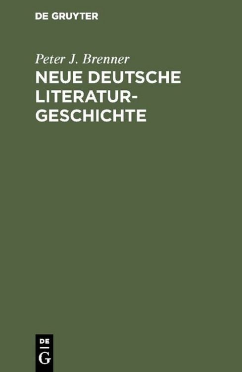 Produktbild: Neue deutsche Literaturgeschichte