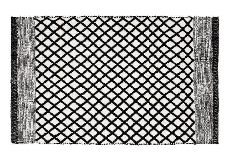 Produktbild: Badematte Mod. Tara, hergestellt aus recycelten PET-Flaschen (100 % Polyester)